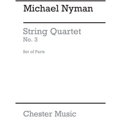 Michael Nyman: String Quartet No. 3 Parts