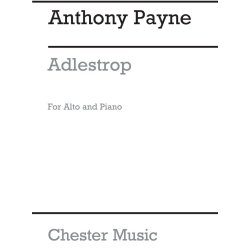 Anthony Payne: Adlestrop for Soprano and Piano (A4 Score)