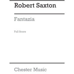 Robert Saxton: Fantazia For String Quartet (Score)