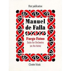 De Falla: Fuego Fatuo  Suite For Orchestra (Full Score)