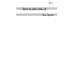 SZYMANSKI PAWEL THROUGH THE LOOKING GLASS III STRING QUARTET PARTS