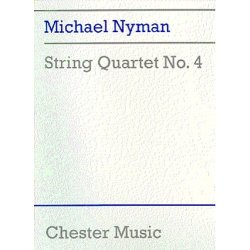 Michael Nyman: String Quartet No. 4 (Score)