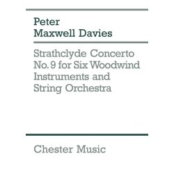 Peter Maxwell Davies: Strathclyde Concerto No. 9 (Miniature Score)