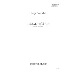 Kaija Saariaho: Graal Theatre (Violin Concerto)- Solo Violin Part
