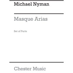 Michael Nyman: Masque Arias For Brass Quintet Parts