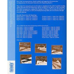 Recorder Duets From The Beginning: Teacher?s Book 2