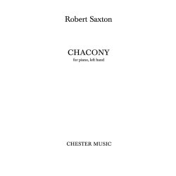 Robert Saxton: Chacony For Piano, Left Hand