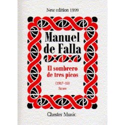 Manuel De Falla: El Sombrero De Tres Picos (Score)