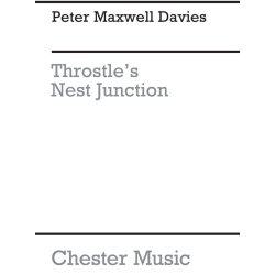 Peter Maxwell Davies: Throstle's Nest Junction (Study Score)