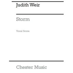 Judith Weir: Storm (Vocal Score)