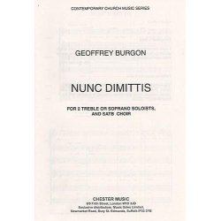 Geoffrey Burgon: Nunc Dimittis