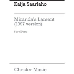 Kaija Saariaho: Miranda's Lament 1997 (Parts)