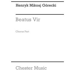 Gorecki: Beatus Vir (Chorus Part)