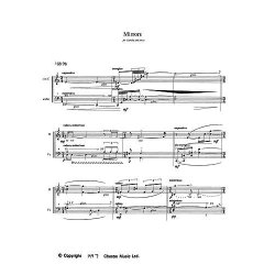 Kaija Saariaho: Mirrors For Flute And Cello