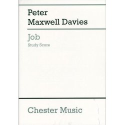 Peter Maxwell Davies: Job (Study Score)