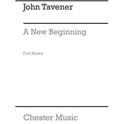 John Tavener: A New Beginning Full Score