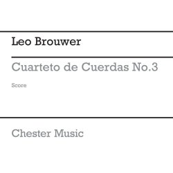 Brouwer: String Quartet No.3 (Score)