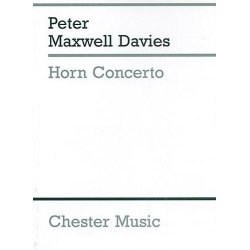 Peter Maxwell Davies: Horn Concerto (Study Score)