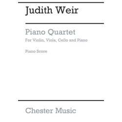 Judith Weir: Piano Quartet (Piano Score)