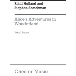 Alice's Adventures In Wonderland Libretto And Melody Part