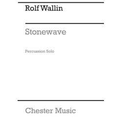 Rolf Wallin: Stonewave For Solo Percussion (Score)