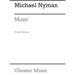 Michael Nyman: Mose (Vocal Score)