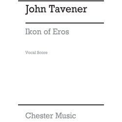 Tavener, John Ikon Of Eros Vln/Sop/Satb/Orch Vocal Score