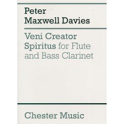 Peter Maxwell Davies: Veni Creator Spiritus (Score)
