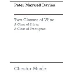 Peter Maxwell Davies: Two Glasses Of Wine (Miniature Score)