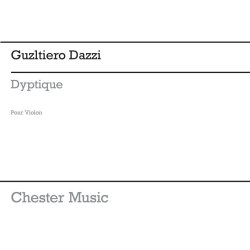 Gualtiero Dazzi: Dyptique Violin