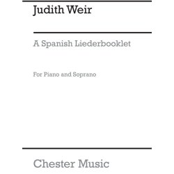 Weir, J A Spanish Liederbooklet Soprano Voice And Piano