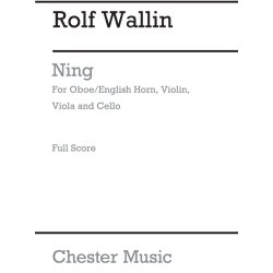 Rolf Wallin: ning (Score)