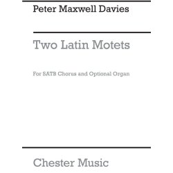 Peter Maxwell Davies: Two Latin Motets