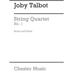 Joby Talbot: String Quartet No.1 (Score And Parts)