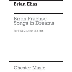 Elias Birds Practise Songs In Dreams Solo Clarinet