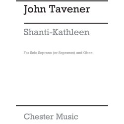 Tavener Shanti-kathleen For Sopranos (Or Solo Sop) And Oboe