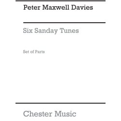 Peter Maxwell Davies: Six Sanday Tunes (Five String Parts)