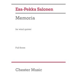 Esa-Pekka Salonen: Memoria For Wind Quintet