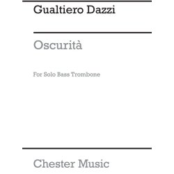 Dazzi, G Oscurita Solo Bass Trombone