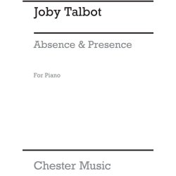 Talbot J Absence And Presence For Solo Piano
