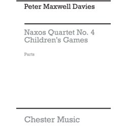 Peter Maxwell Davies: Naxos Quartet No.4 (Parts)