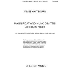 James Whitbourn: Magnificat and Nunc Dimittis (Tam Tam Part)