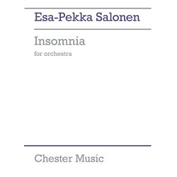 Esa-Pekka Salonen: Insomnia For Orchestra (Score)