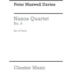 Peter Maxwell Davies: Naxos Quartet No.6 (Parts)