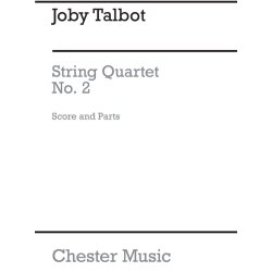 Joby Talbot: String Quartet No.2 (Score/Parts)