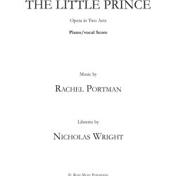 Rachel Portman: The Little Prince-vocal Score (11 Voices/Piano)