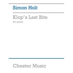 Simon Holt: Klops Last Bite For Piano