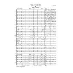 Kaija Saariaho: Adriana Songs (Full Score)