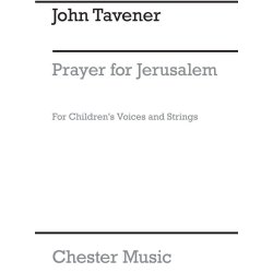 John Tavener: Prayer For Jerusalem - Score