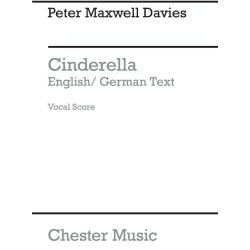 Peter Maxwell Davies: Cinderella (Vocal Score) - German Text